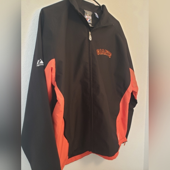 Giants Black and Orange Mens Sport Jacket for sale - Picture 3 of 5